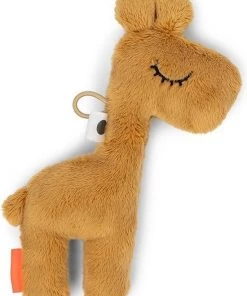Done By Deer Tiny Sensory Rattle Raffi Mustard