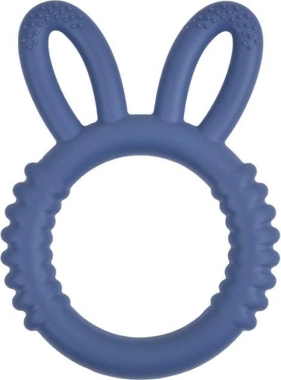 Merkloos Bijtkonijn - Baby Speelgoed - Silicone - Bijtring - Bijtspeeltje - Blauw 1 Merkloos Bijtkonijn - Baby Speelgoed - Silicone - Bijtring - Bijtspeeltje - Blauw