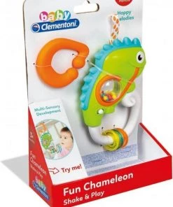 Clementoni Rammelaar Kameleon Groen 22 Cm -grijp-bijtspeelgoed Verkoop 550x744 1