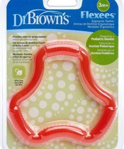 Dr. Brown's Bijtring - Flexees Roze -grijp-bijtspeelgoed Verkoop 550x746
