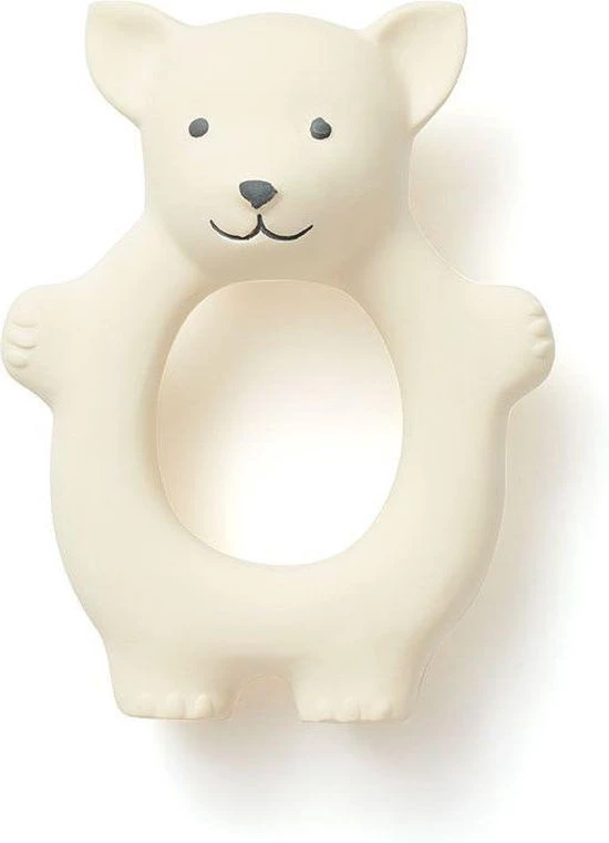 Kids Concept - Bijtring Natuurlijk Rubber - Wit - Bijtringen - Wit 1 Kids Concept - Bijtring Natuurlijk Rubber - Wit - Bijtringen - Wit