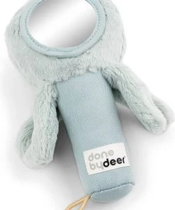 Done By Deer Sensory Rammelaar Mirror Jelly Blue