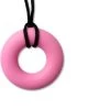 Bijtketting Basic Ring | Subtiel | Roze | Chewel ®