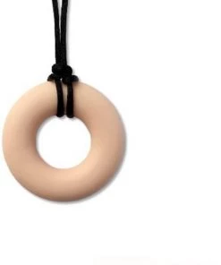 Bijtketting Basic Ring | Subtiel | Zand | Chewel ®