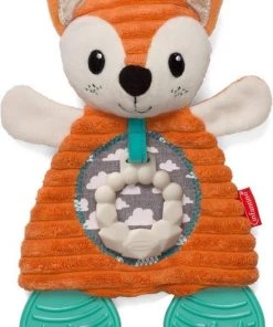 Infantino Go Gaga Cuddly Teether Fox Bijtspeeltje BK-216201 -grijp-bijtspeelgoed Verkoop 550x805 2