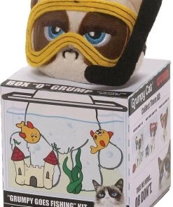 Gund Grumpy Cat Knuffel Met Snorkel 13cm