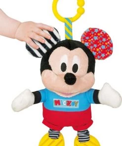 Clementoni - Baby Mickey Pluchen Knuffel -grijp-bijtspeelgoed Verkoop 550x812 1