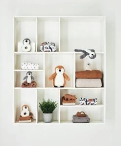 Jollein Rammelaar Pinguïn - Caramel 20 Jollein Rammelaar Pinguïn - Caramel -grijp-bijtspeelgoed Verkoop 550x825 2