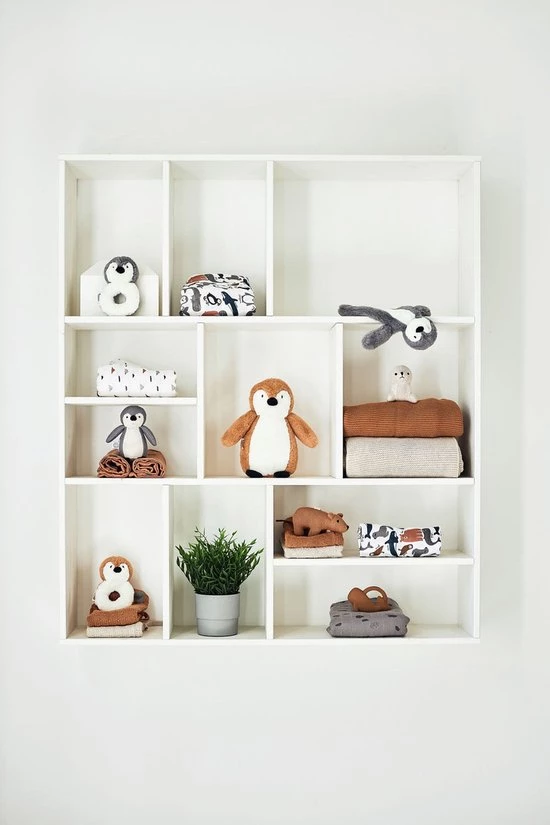 Jollein Rammelaar Pinguïn - Caramel 6 Jollein Rammelaar Pinguïn - Caramel - Afbeelding 6