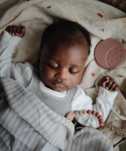 Mushie - Bijtring Maan - Bijtringen - Cloudy Mauve -grijp-bijtspeelgoed Verkoop 550x825