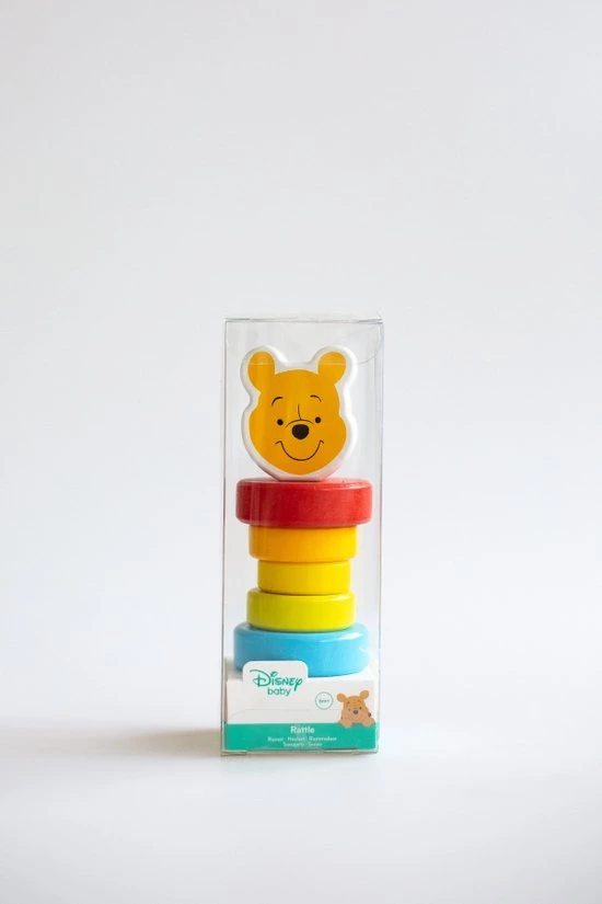 Disney Winnie De Poeh Houten Speelgoed Rammelaar TY027 2 Disney Winnie De Poeh Houten Speelgoed Rammelaar TY027 - Afbeelding 2