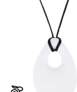 Lucario Bijtketting - Kauwketting | Druppel Wit | Bijtspeelgoed Voor Jongens En Meisjes